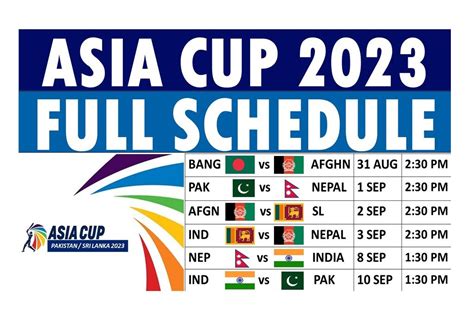 asian cup hockey 2023 schedule